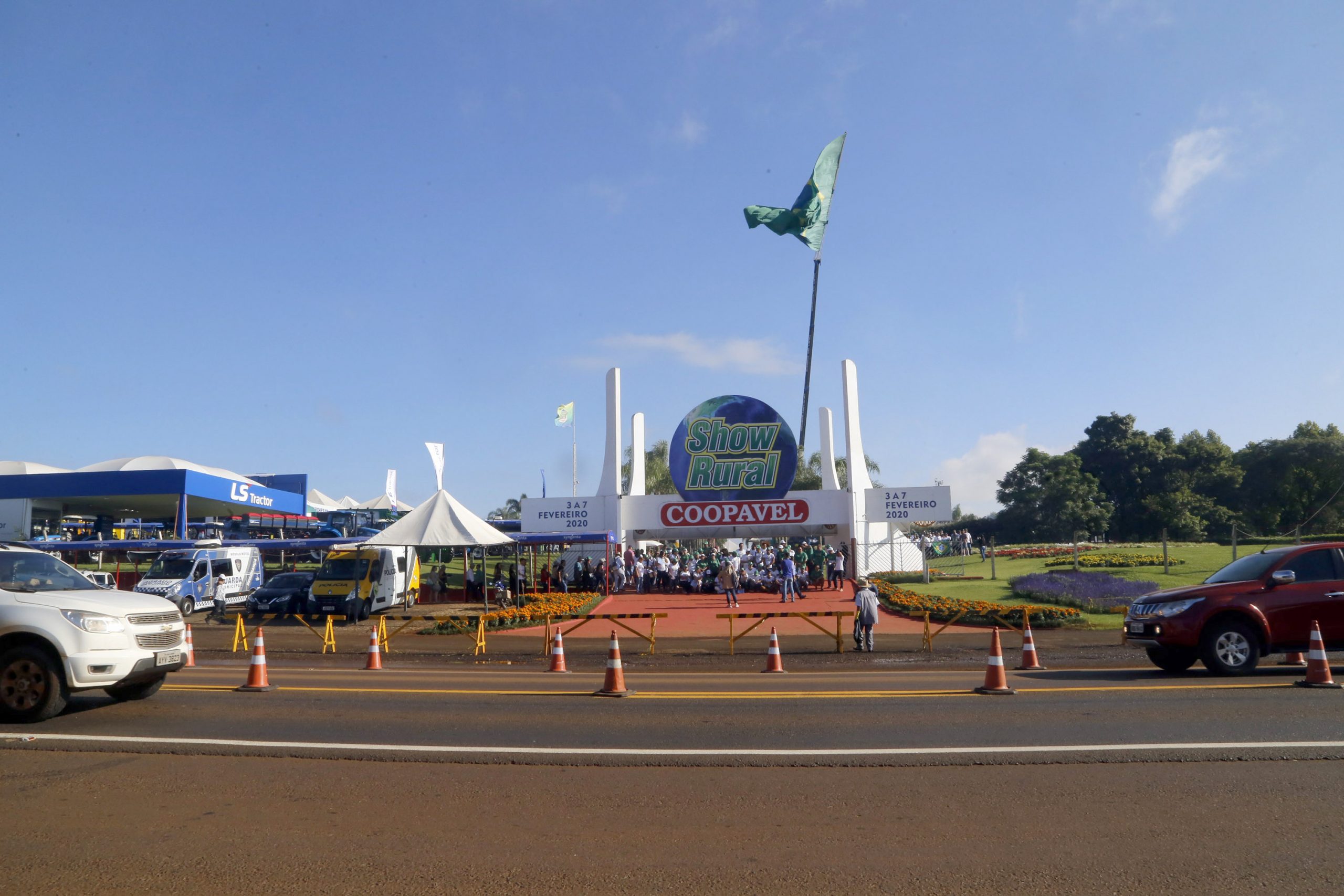 imagem da arena do show rural