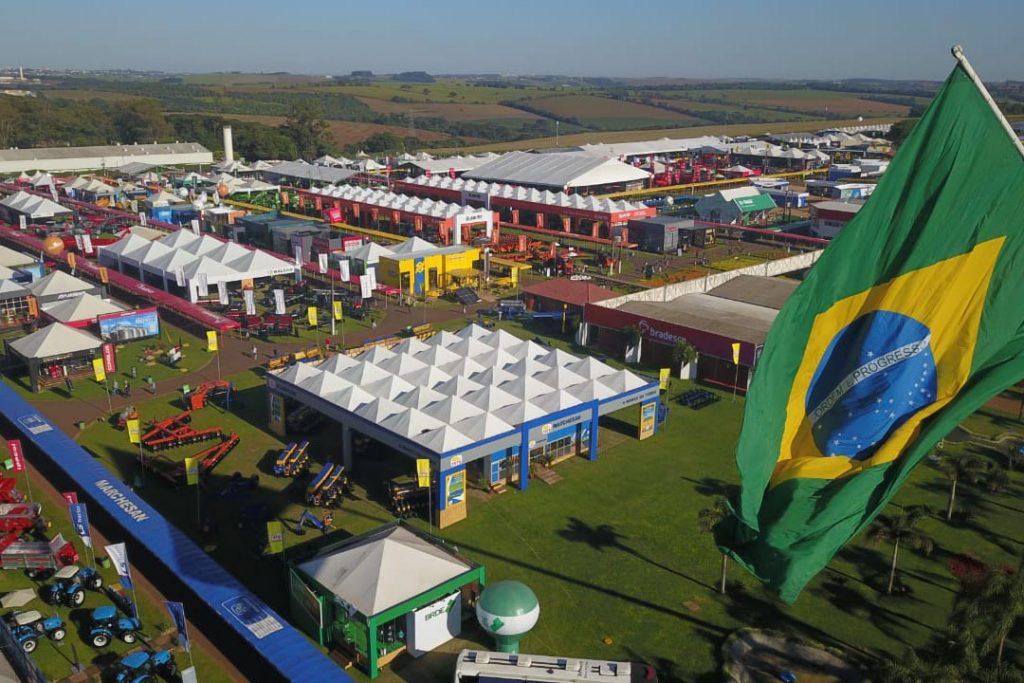 espaço exposição show rural