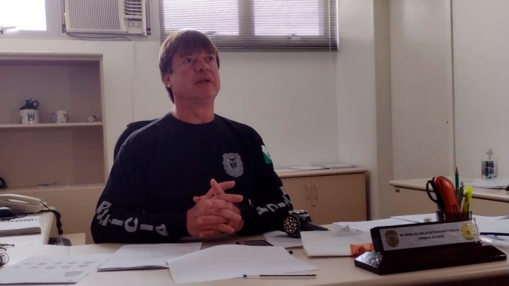 Imagem do delegado do caso Emanuel