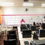 Escola Municipal Profª Maridalva de Fátima Palamar recebe laboratório de informática