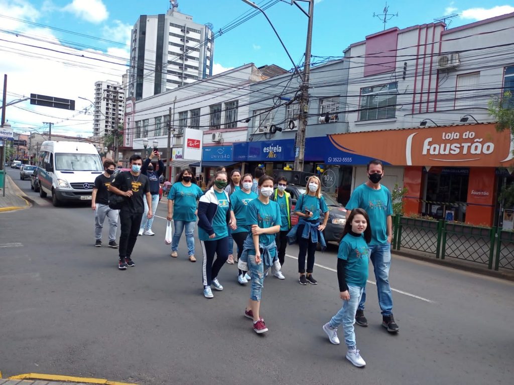 caminhada dia do autismo