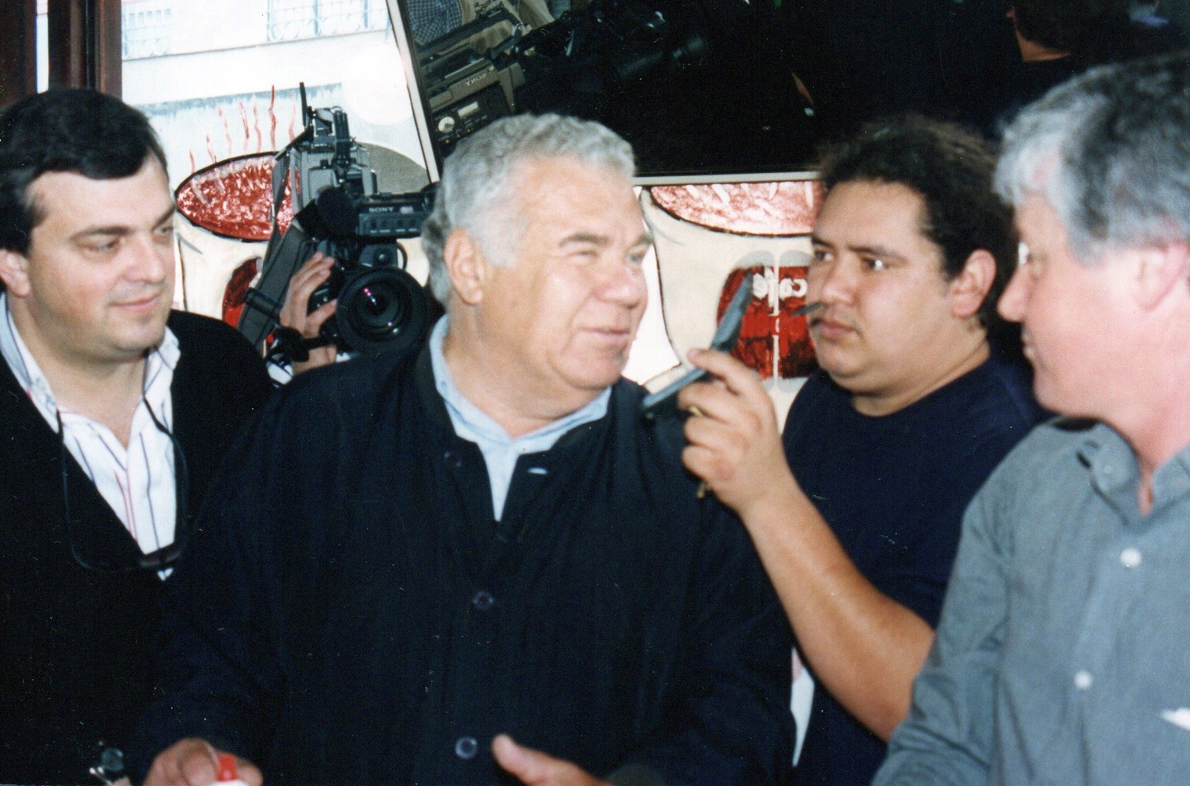 Um momento de descontração nas várias visitas do governador Jaime Lerner a União da Vitória