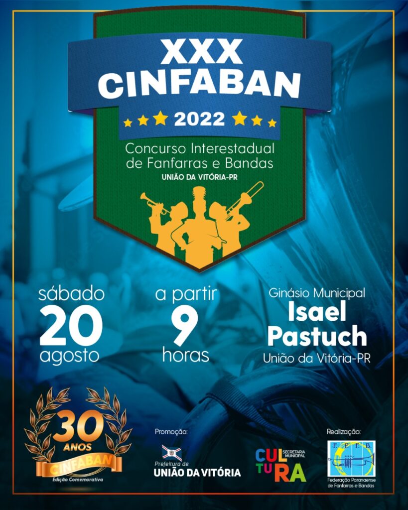 Concurso de Bandas e Fanfarras acontece em União da Vitória