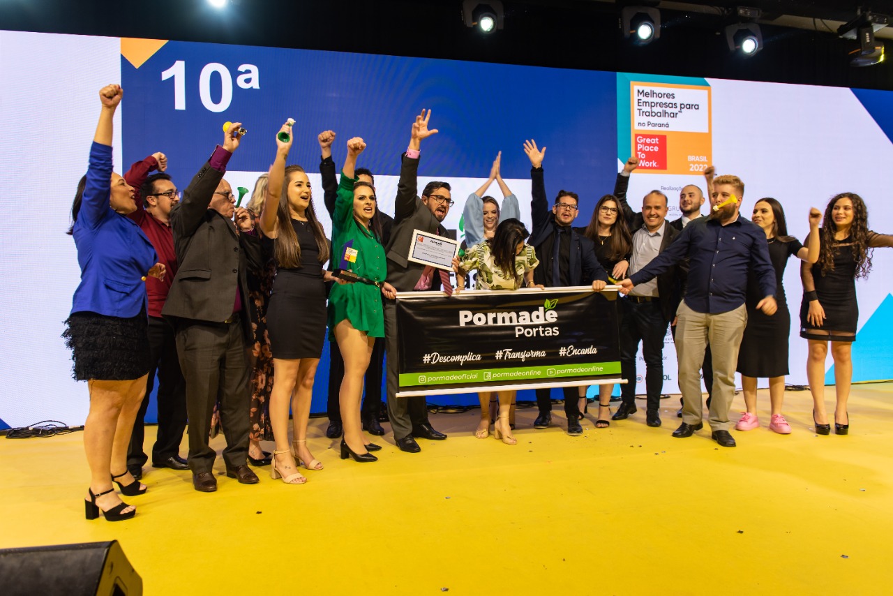 Pormade é uma das melhores empresas para se trabalhar no PR em 2022