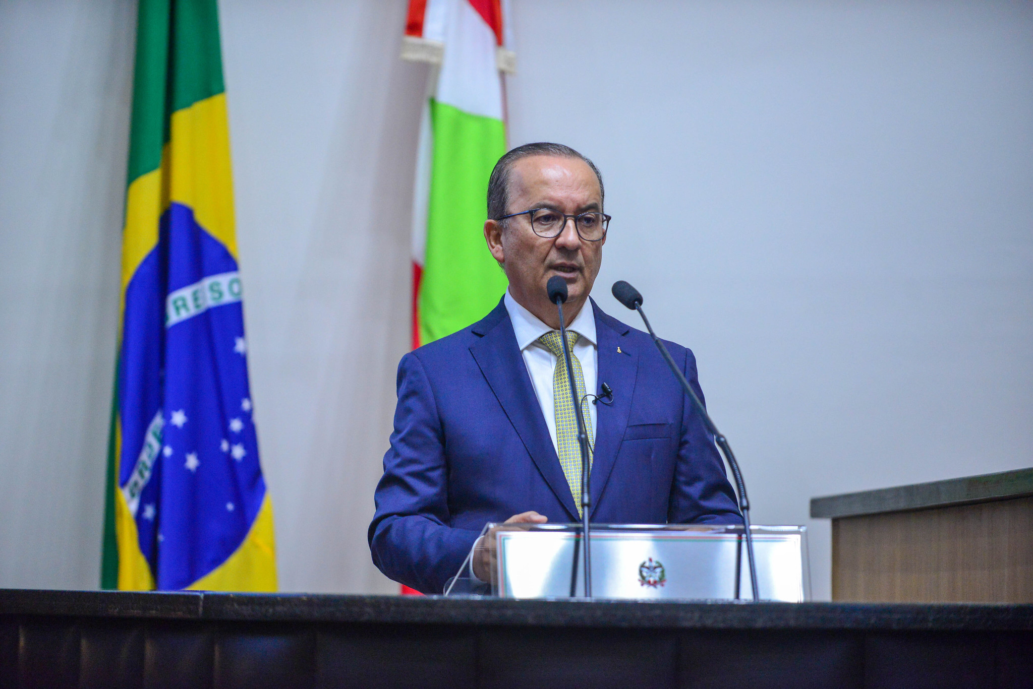 Tem início gestão de Jorginho Mello em Santa Catarina