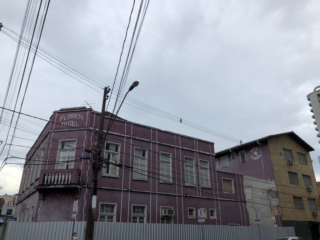 hotel flórida é demolido 
