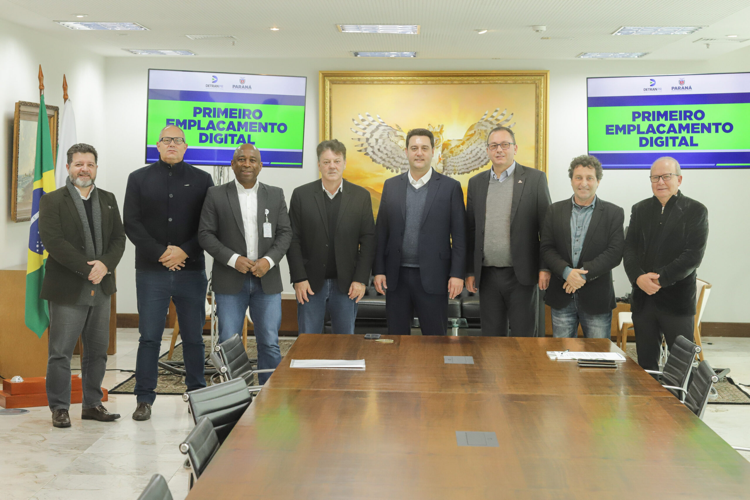 Primeiro emplacamento digital está disponível no Paraná