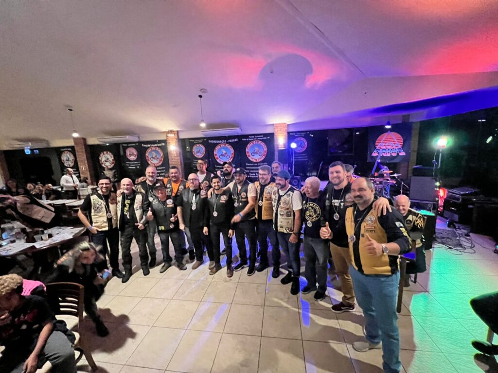 Ruas do Vale do Iguaçu recebem comemoração dos 20 anos do Motoclube Bodes do Asfalto