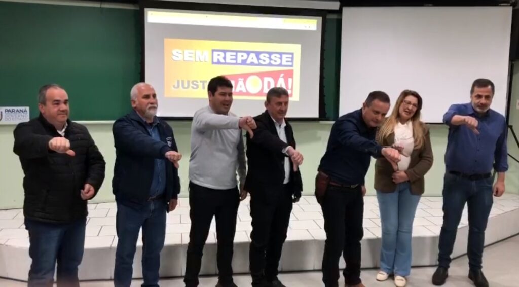 Amsulpar participa da mobilização "Sem repasse justo, não dá"