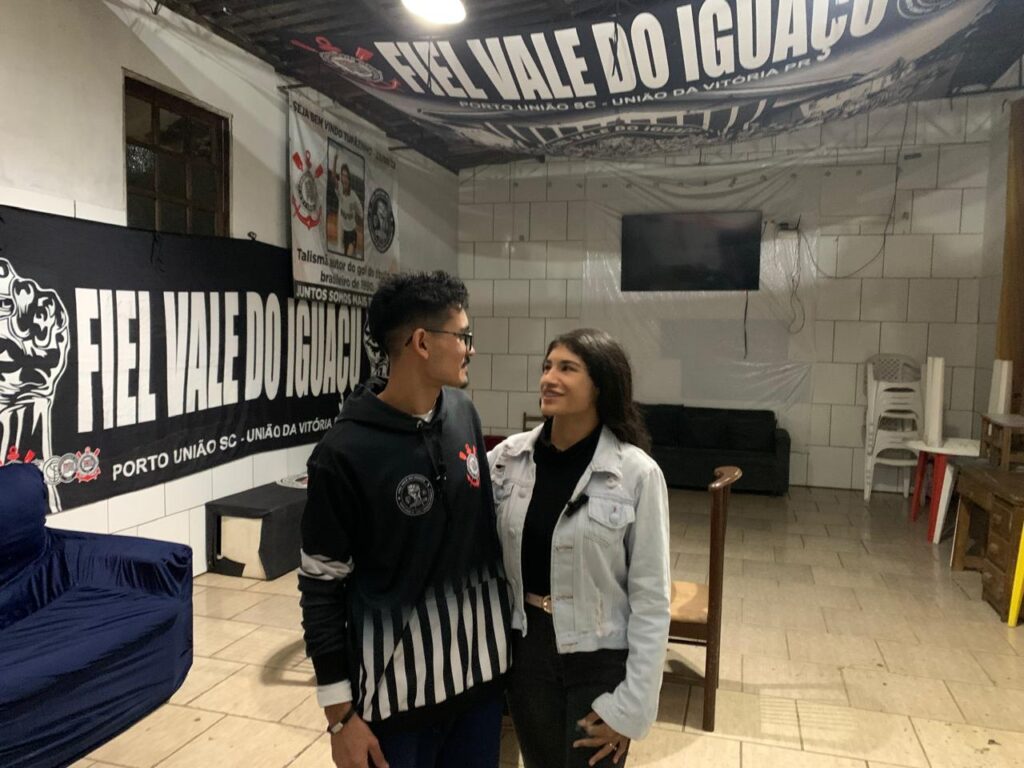 Corinthians e o amor em alvinegro de Saymon e Soriane