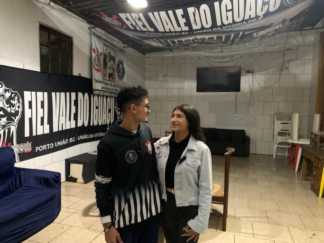 Corinthians e o amor em alvinegro de Saymon e Soriane