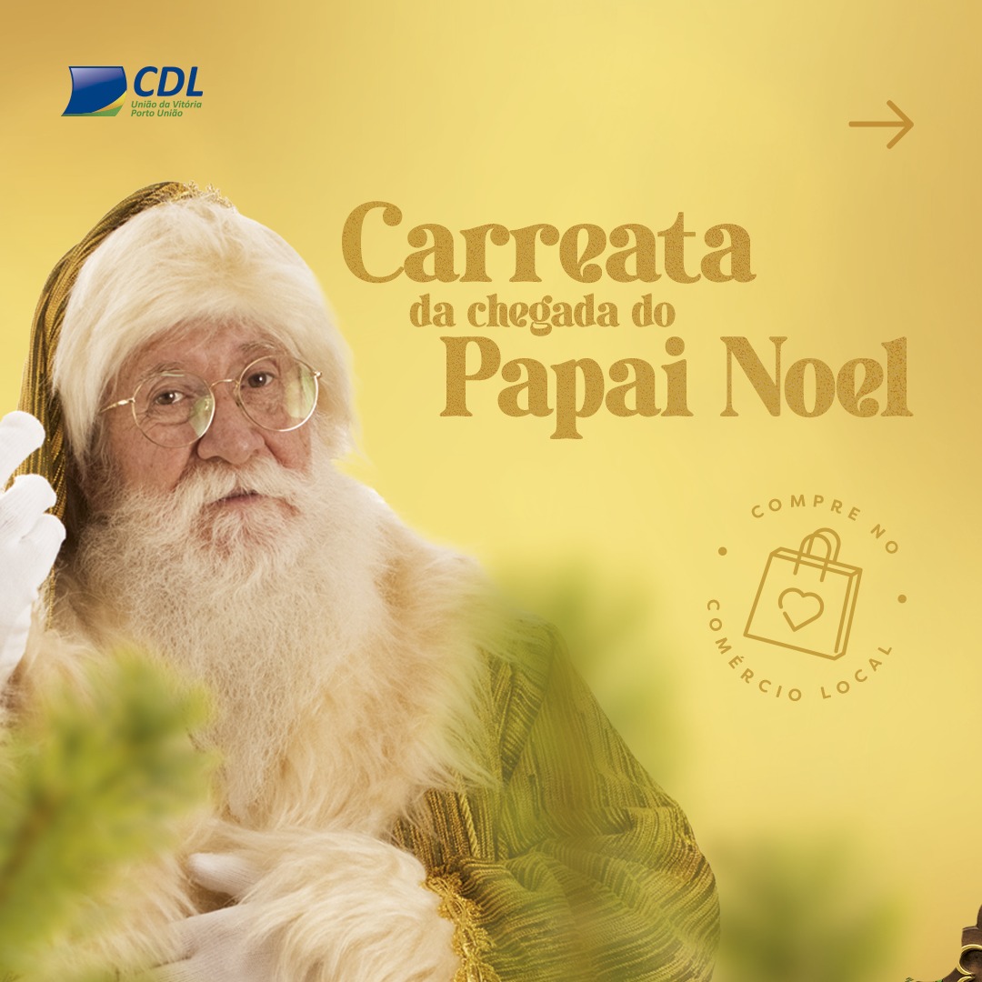 Vale do Iguaçu dá boas-vindas ao Natal com chegada do Papai Noel